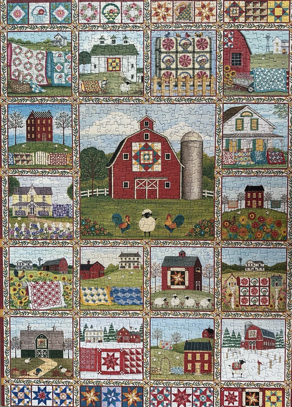 Quilt Country - Cobble Hill puzzle collectible - Main Image 2