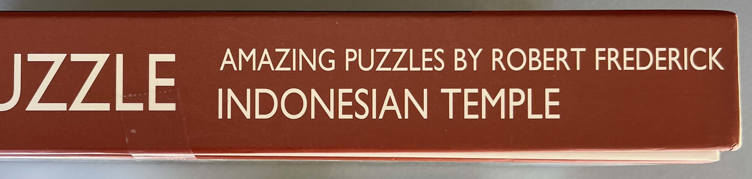 Indonesian Temple - Robert Frederick puzzle collectible - Main Image 3