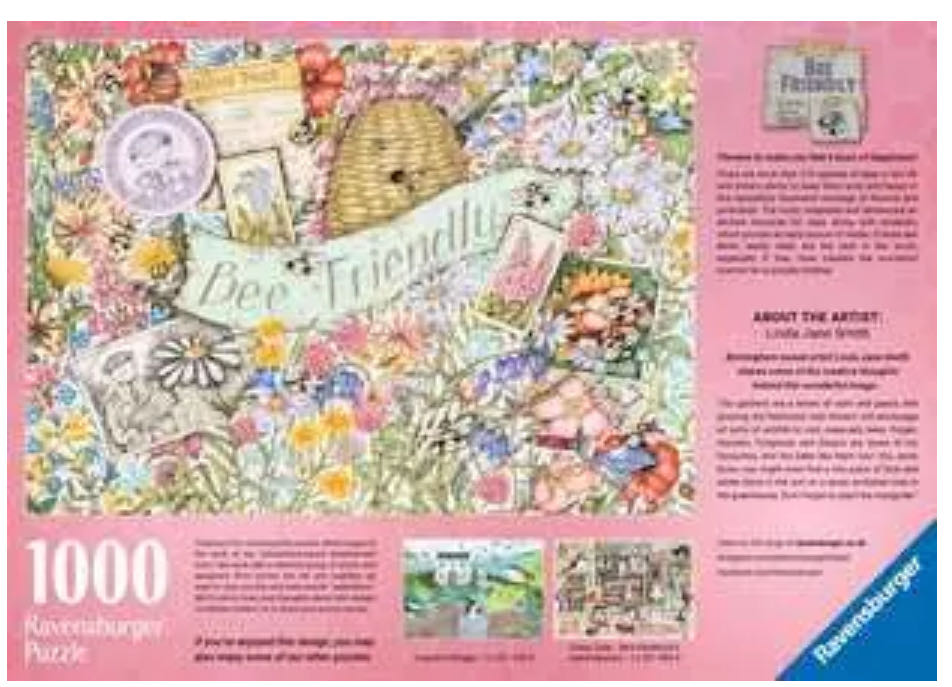 Bee Friendly - Ravensburger puzzle collectible [Barcode 4005556176199] - Main Image 2