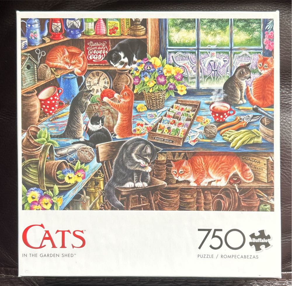 In The Garden Shed - Buffalo Games puzzle collectible [Barcode 079346173235] - Main Image 2