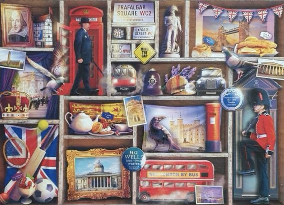 I Love London - FX Schmid puzzle collectible [Barcode 4050368082725] - Main Image 2
