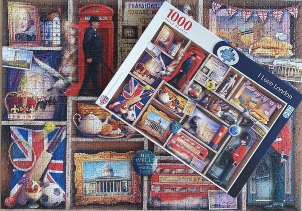 I Love London - FX Schmid puzzle collectible [Barcode 4050368082725] - Main Image 4