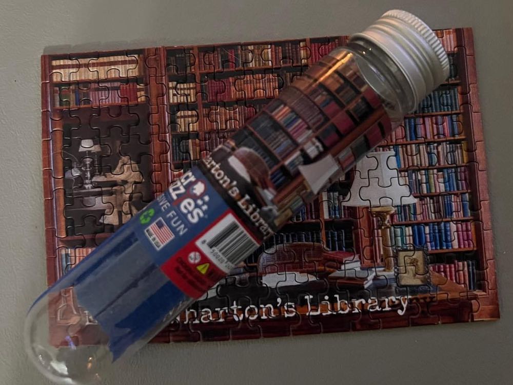 Edith Wharton’s Library - Micro Puzzles puzzle collectible [Barcode 850020243167] - Main Image 3