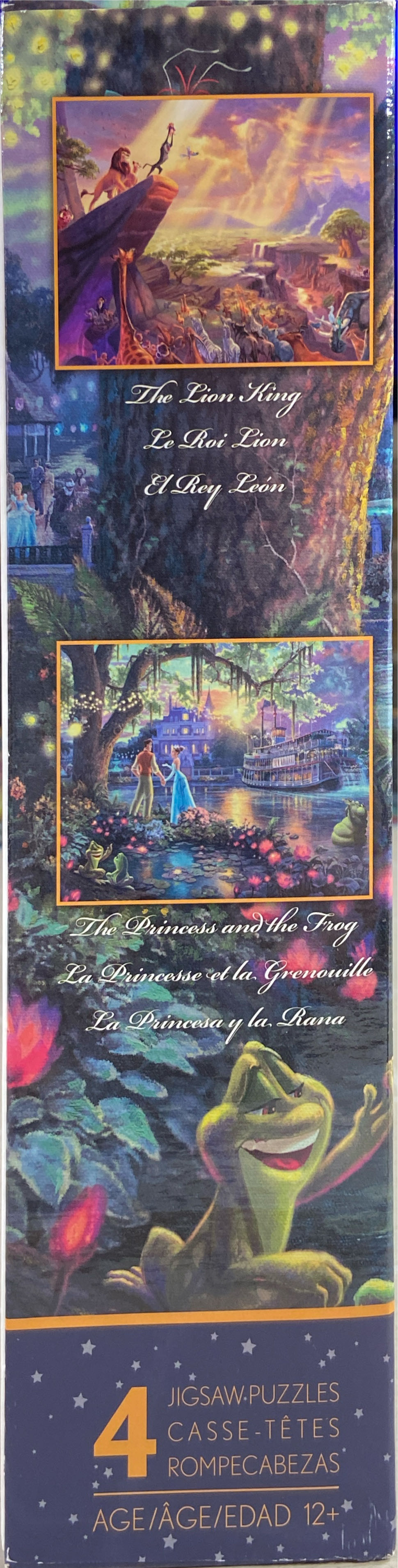 Disney Thomas Kinkaid-4 Pack - Ceaco 🇺🇸 puzzle collectible - Main Image 3