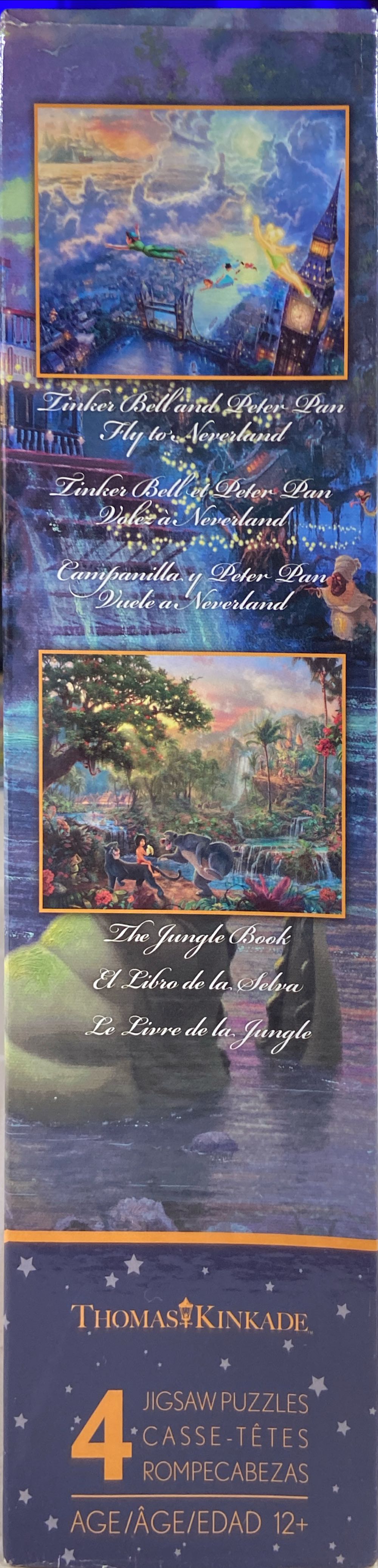 Disney Thomas Kinkaid-4 Pack - Ceaco 🇺🇸 puzzle collectible - Main Image 4
