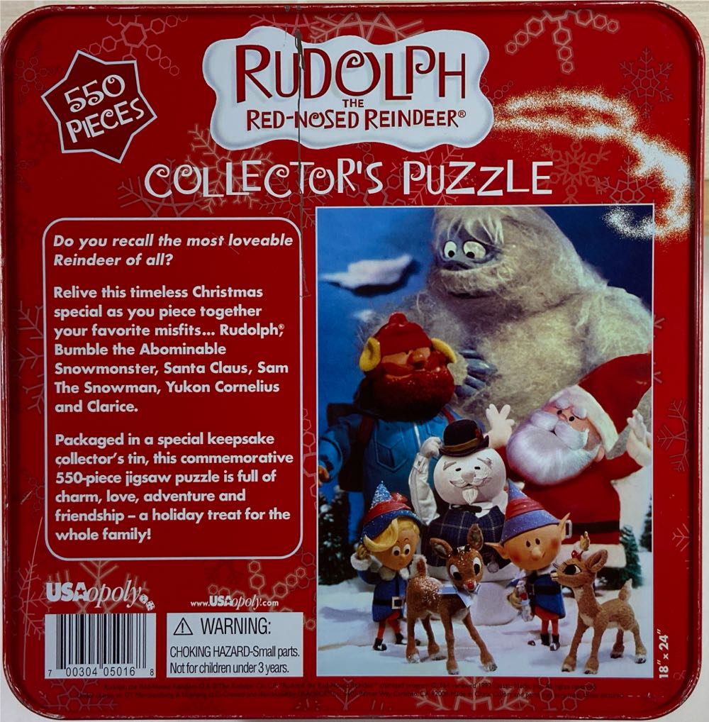 Rudolph The Red-Nosed Reindeer - Collectors Puzzle puzzle collectible - Main Image 2