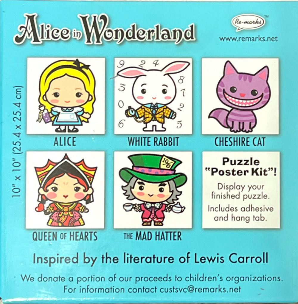 Alice In Wonderland: Alice - Re-marks puzzle collectible [Barcode 681410191740] - Main Image 2