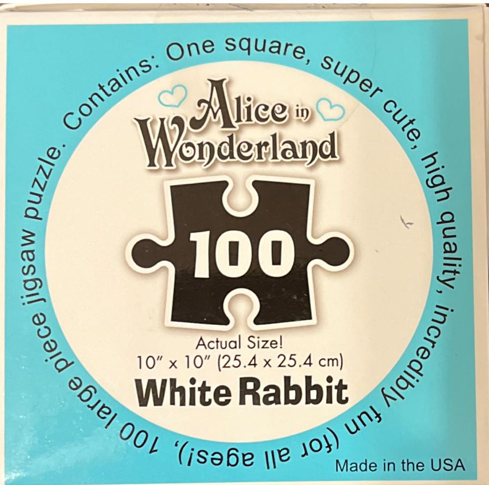 Alice In Wonderland: White Rabbit - Re-marks puzzle collectible [Barcode 681410191757] - Main Image 3
