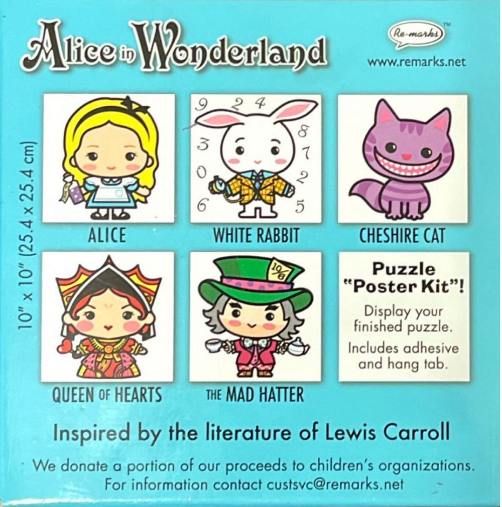 Alice In Wonderland: The Mad Hatter - Re-marks puzzle collectible [Barcode 681410191771] - Main Image 2