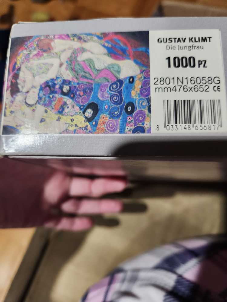 Die Jungfrau - Ricordi Puzzle puzzle collectible [Barcode 8033148656817] - Main Image 3