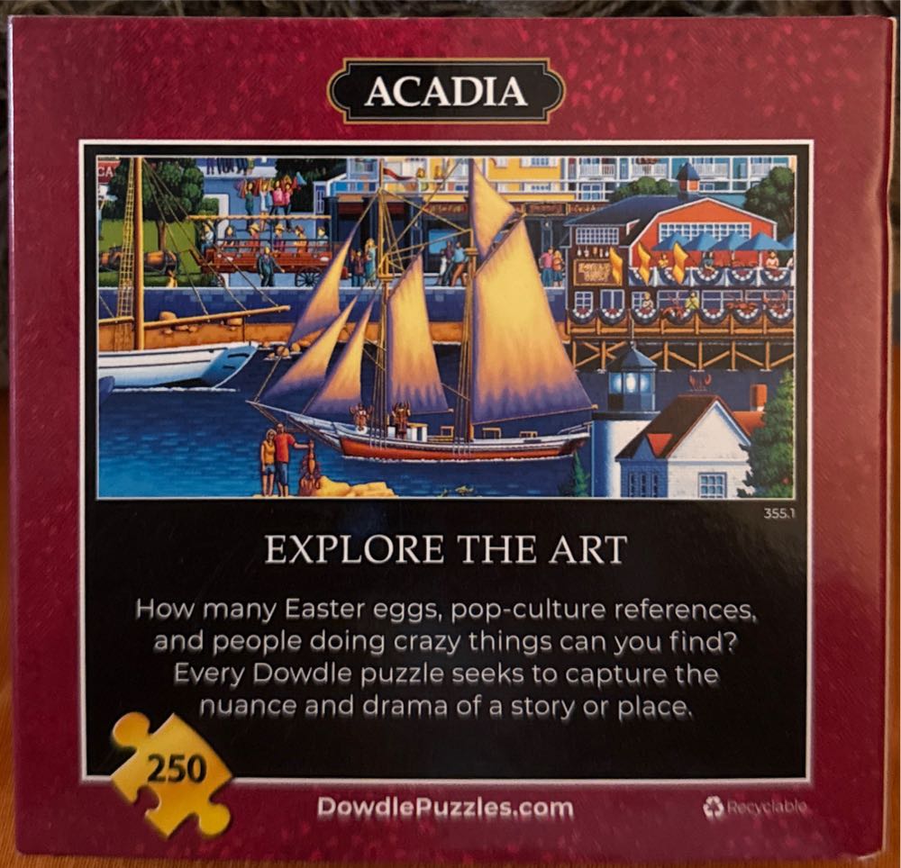 Acadia - Mini 🔵 - Dowdle puzzle collectible - Main Image 3