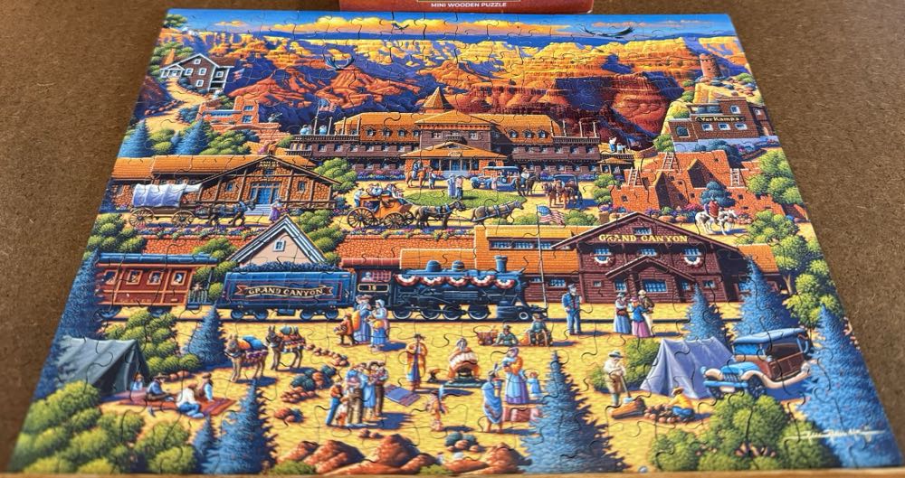 Grand Canyon - Mini 🔵 - Dowdle puzzle collectible - Main Image 3
