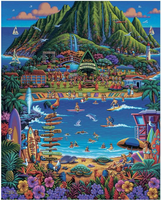 Kauai - Mini 🔵 - Dowdle puzzle collectible - Main Image 2