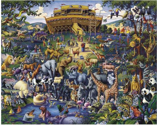Noah’s Ark - Mini 🔵 - Dowdle puzzle collectible - Main Image 2