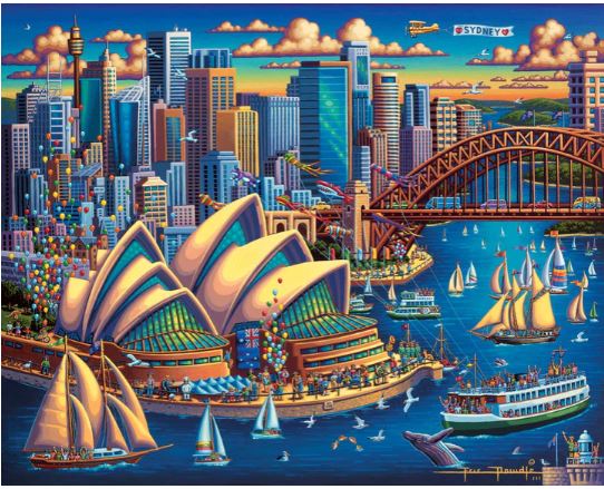 Sydney Opera House - Mini - Dowdle puzzle collectible - Main Image 2