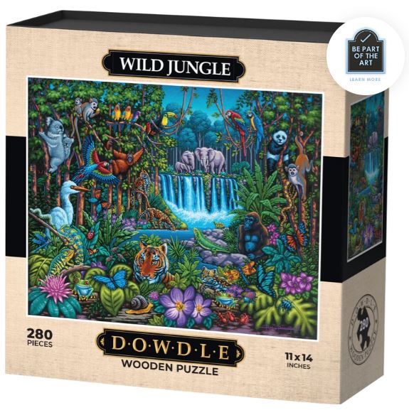 Nativity In The Woods 1000pc Jigsaw By Sunsout