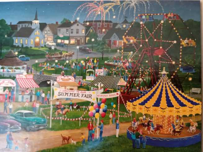 Country Fair  - Puzzle Collector puzzle collectible - Main Image 2