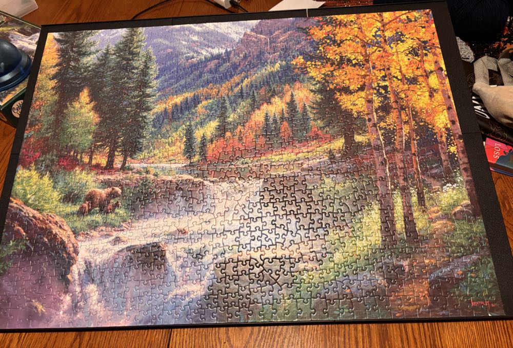Bear Falls - Cobble Hill 🇺🇸 puzzle collectible [Barcode 625012803748] - Main Image 2