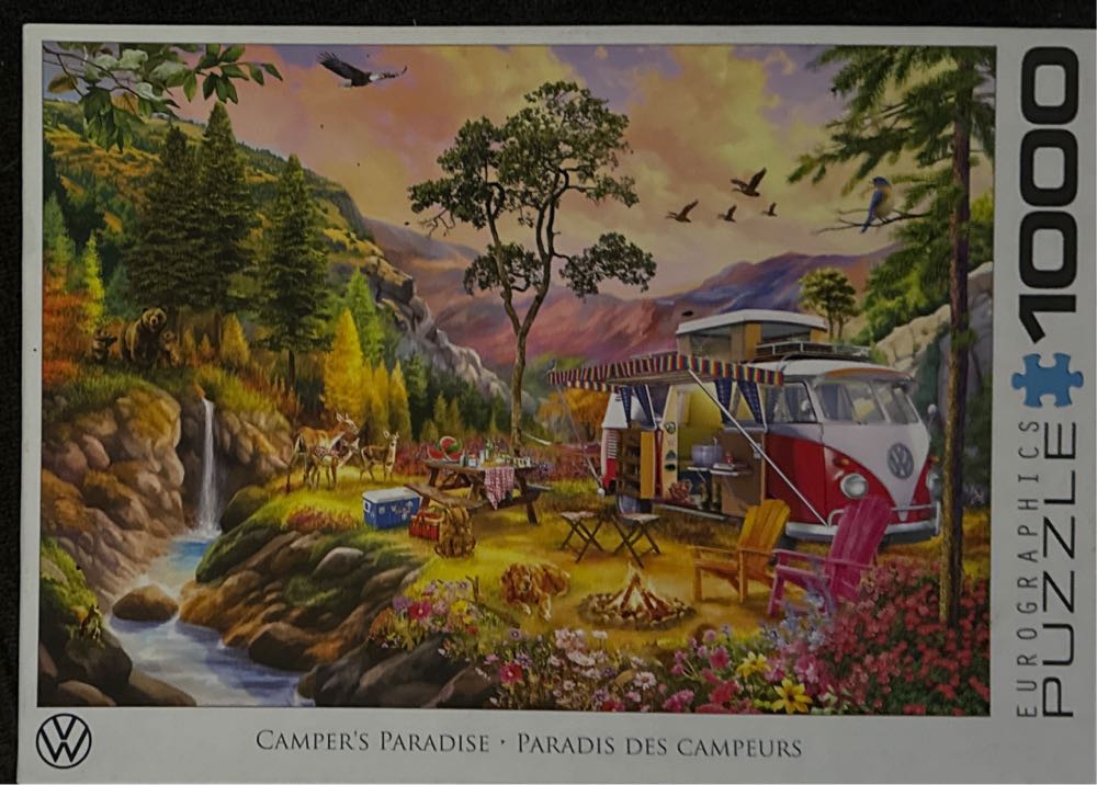 Campers Paradise  - EuroGraphics puzzle collectible [Barcode 628136658669] - Main Image 2