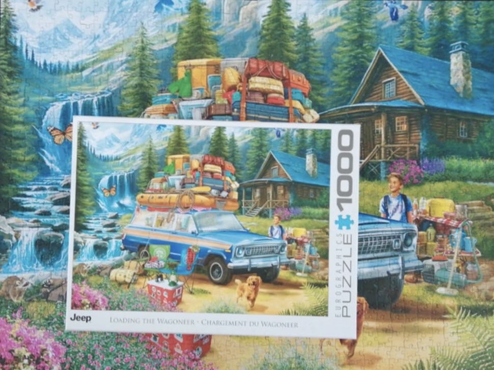 Loading The Wagoneer (v)🧩 - EuroGraphics puzzle collectible [Barcode 628136658676] - Main Image 4