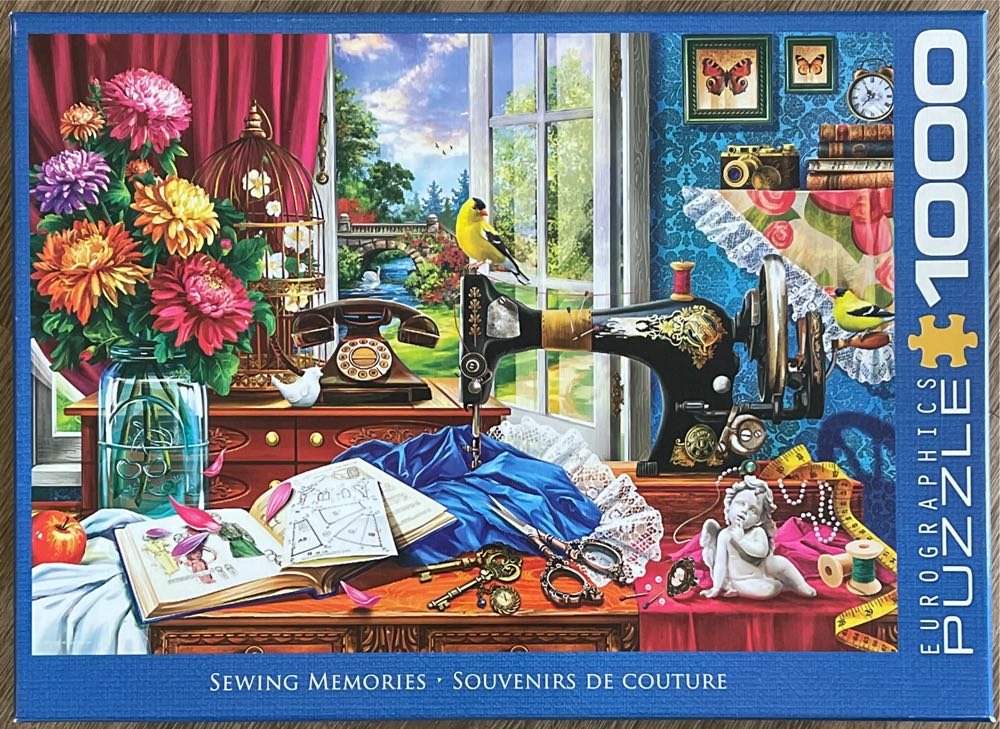 Sewing Memories - TRADED #171 - Eurographics puzzle collectible [Barcode 628136558617] - Main Image 2