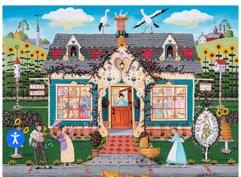 Bee’s Knees ❤️ - Bits And Pieces puzzle collectible [Barcode 192949046543] - Main Image 2