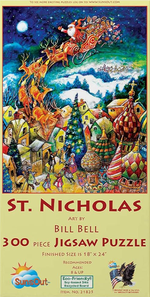 St. Nicholas  - Suns Out puzzle collectible [Barcode 796780218253] - Main Image 2