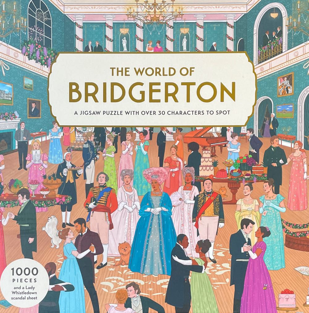 The World Of Bridgerton - Laurence King puzzle collectible [Barcode 9781399615945] - Main Image 2