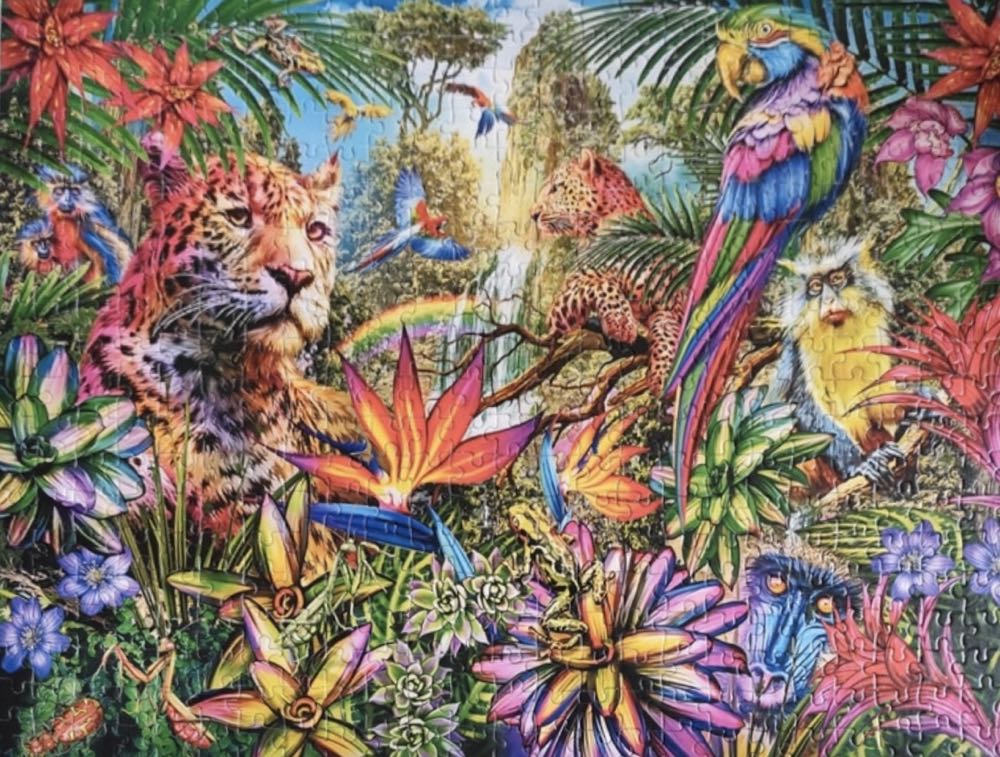 Jungle Fashion - Castorland puzzle collectible [Barcode 5904438053926] - Main Image 3
