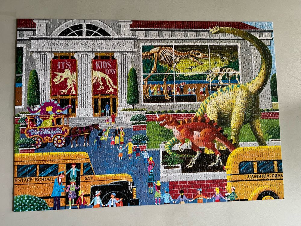 Kids Day At The Museum - Sure Lok puzzle collectible [Barcode 686141107480] - Main Image 2