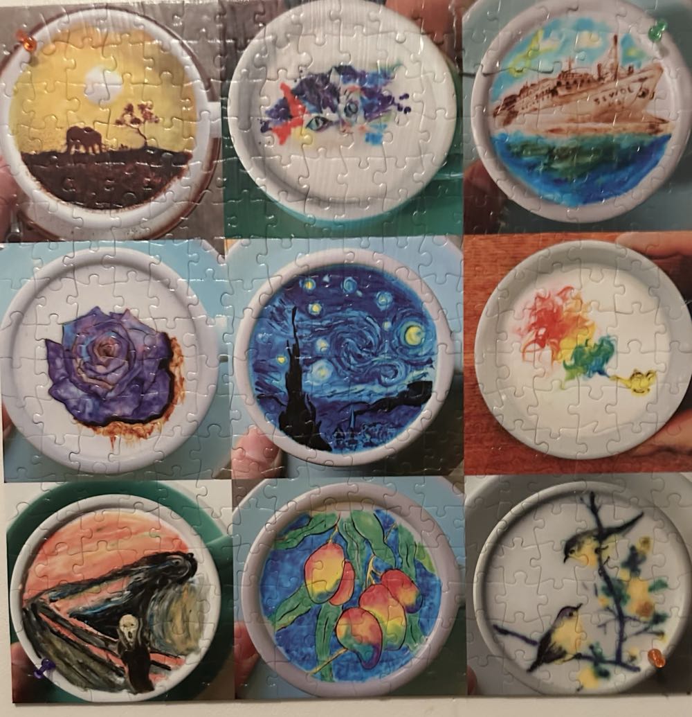 Ceaco Fantastic Garden Oversized Piece Jigsaw Puzzle