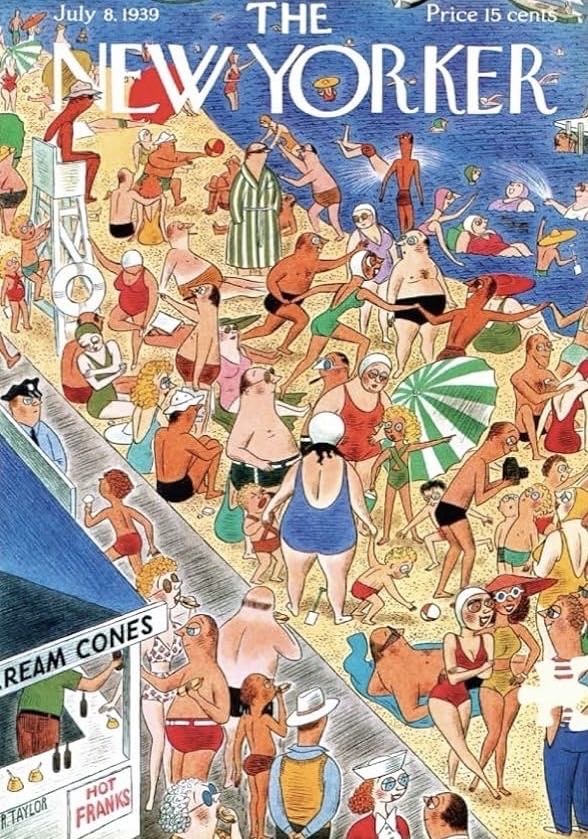 Beachgoing - New York Puzzle Company puzzle collectible [Barcode 0851996002314] - Main Image 2