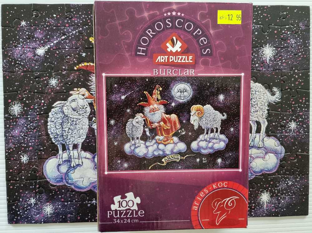 Horoscopes - Aries - Art Puzzle puzzle collectible [Barcode 8682450148017] - Main Image 2