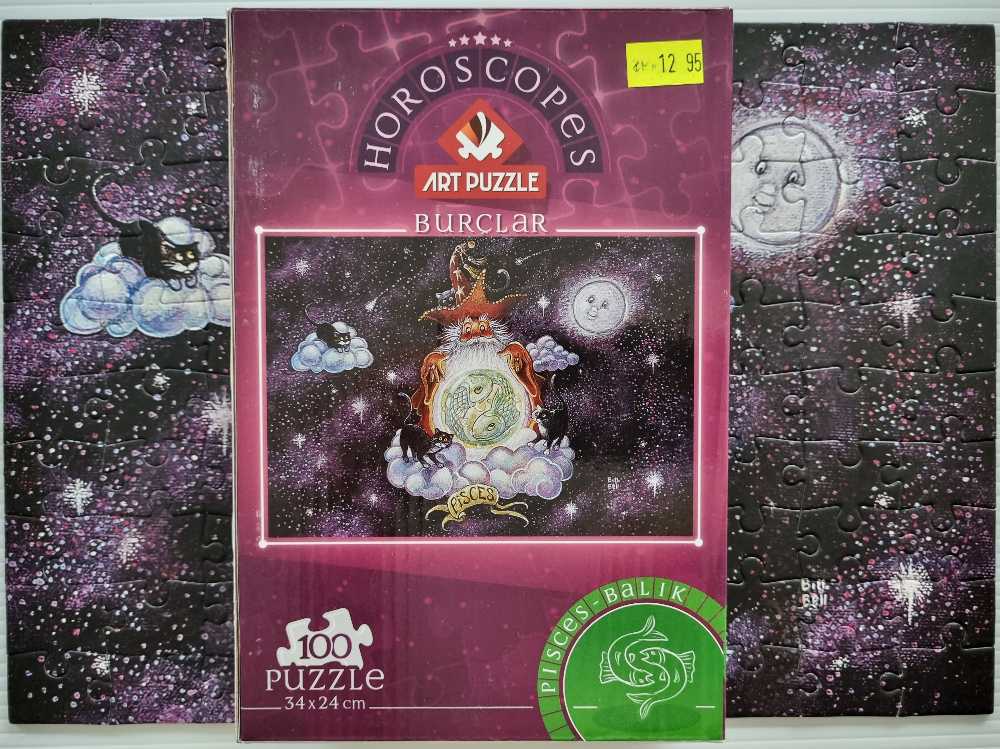 Horoscopes - Pisces - Art Puzzle puzzle collectible [Barcode 8682450148123] - Main Image 3