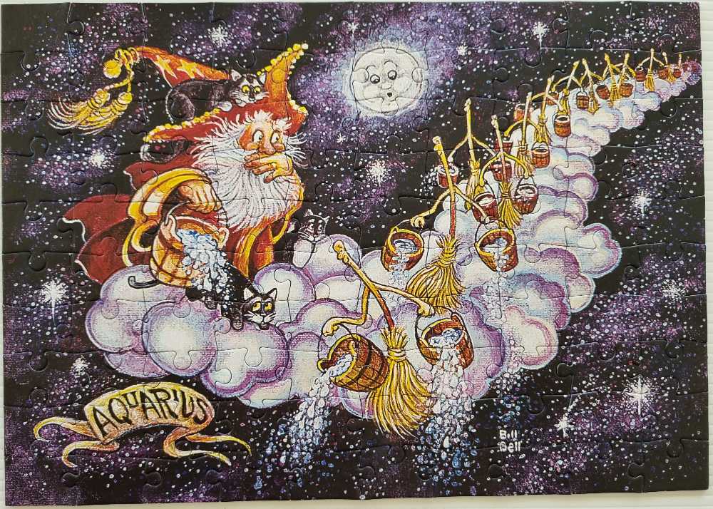 Horoscopes - Aquarius - Art Puzzle puzzle collectible [Barcode 8682450148116] - Main Image 2