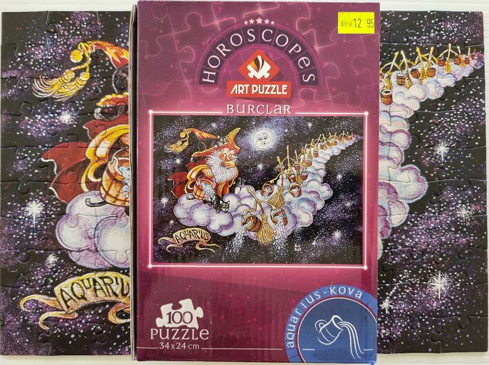 Horoscopes - Aquarius - Art Puzzle puzzle collectible [Barcode 8682450148116] - Main Image 3