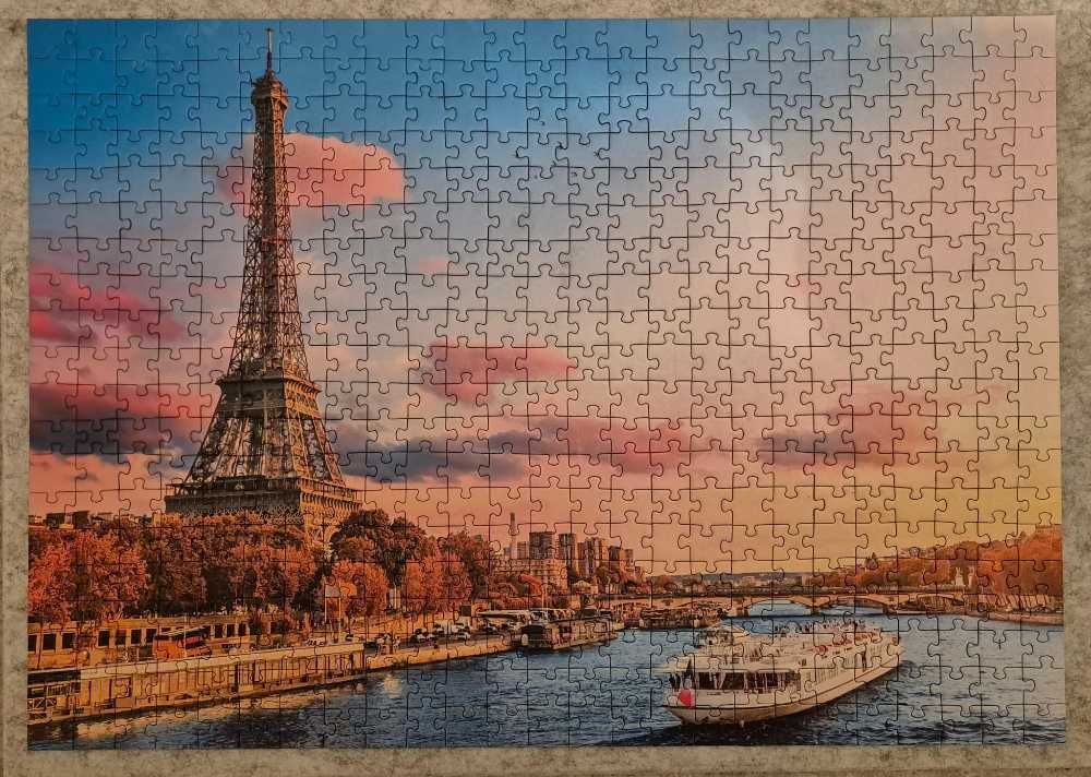 Trefl-Limited Edition 3x Places(Paris, Venice & French Chateau) - TREFL SA puzzle collectible [Barcode 5900511931969] - Main Image 2
