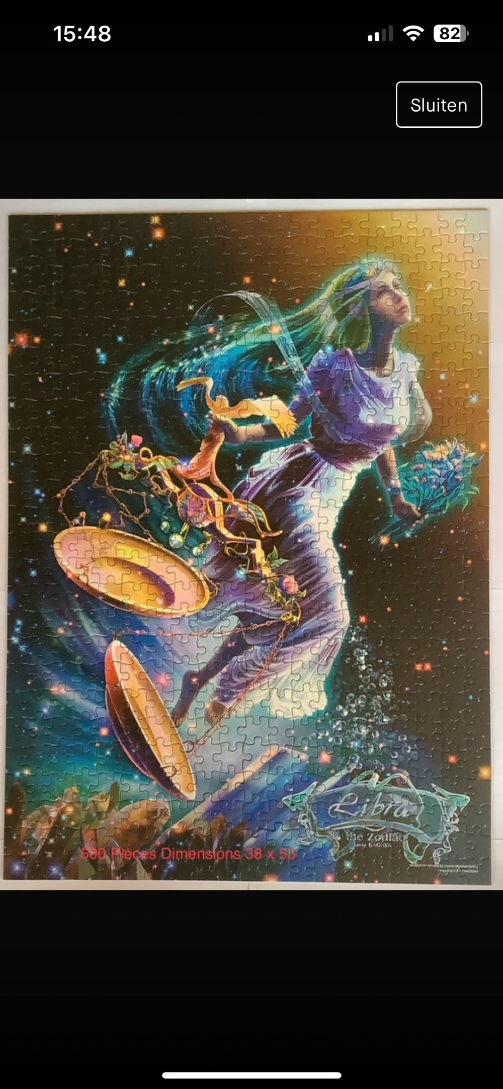 Clementoni 3d Color Therapy 500 Piece Puzzle