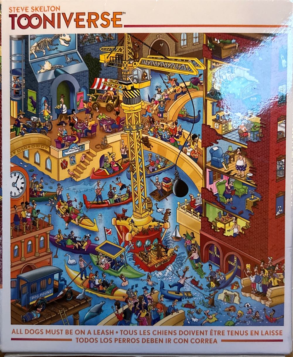 All Dogs Must Be On A Leash - Ceaco puzzle collectible [Barcode 9781934232217] - Main Image 2