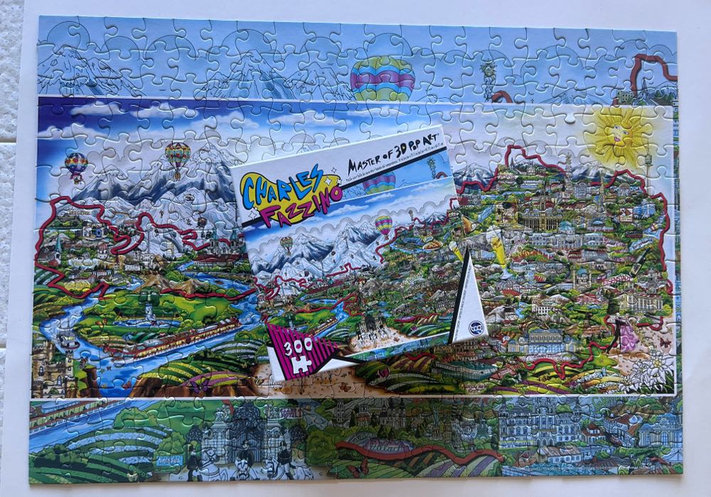 The Hills Are Alive…Austria - TCG Toys puzzle collectible [Barcode 686141944566] - Main Image 3