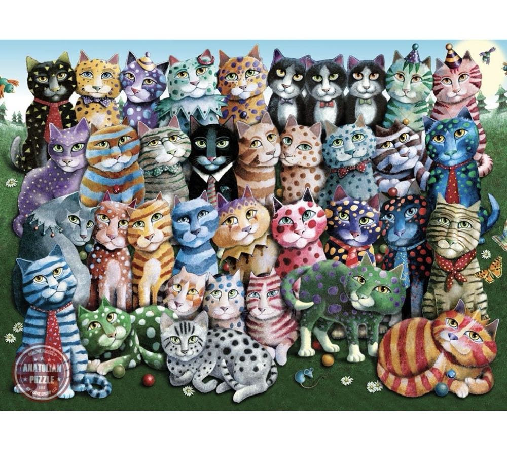 The Cat Family Reunion - Anatolian puzzle collectible - Main Image 2