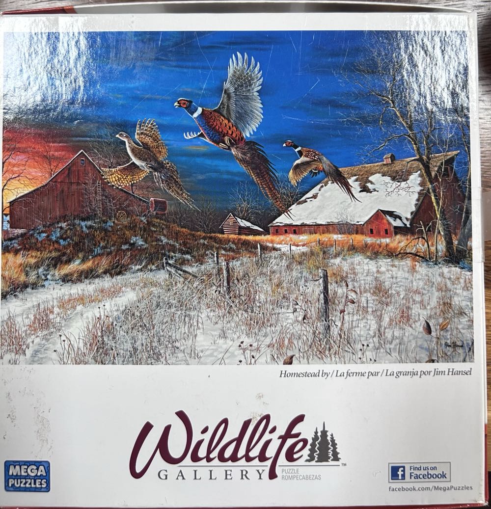 Homestead - Mega Puzzles puzzle collectible [Barcode 072348506155] - Main Image 2