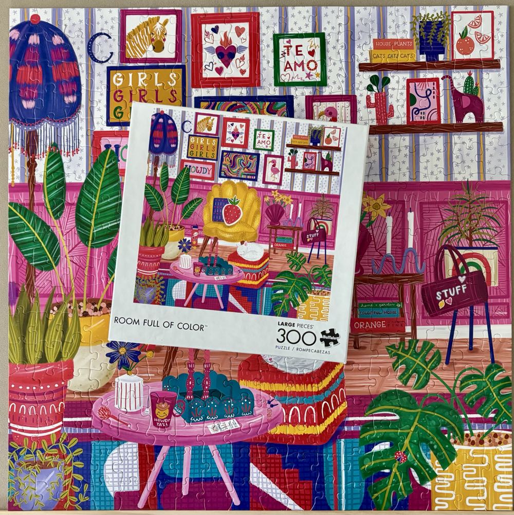 Room Full Of Colors - Buffalo Games puzzle collectible [Barcode 079346028726] - Main Image 3