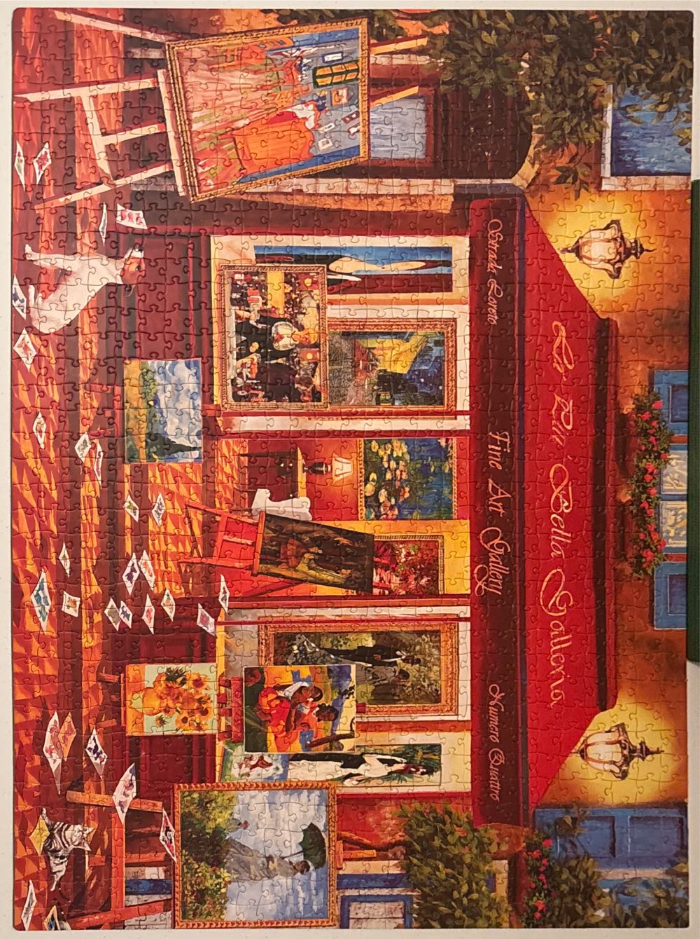 Fine Art Gallery - Eurographics puzzle collectible [Barcode 628136658874] - Main Image 2