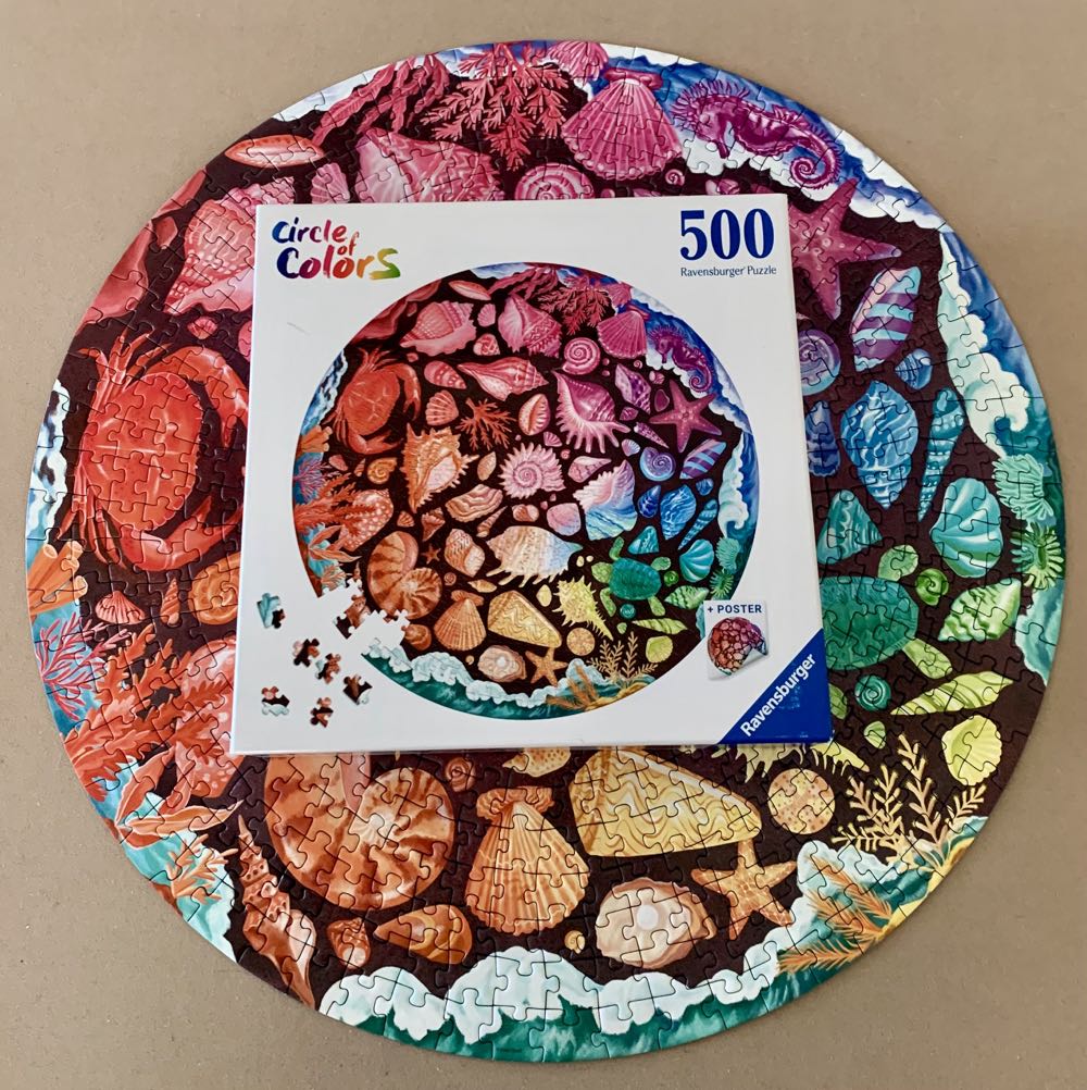 Circle Of Colors Seashells - Ravensburger puzzle collectible [Barcode 4005555008231] - Main Image 2