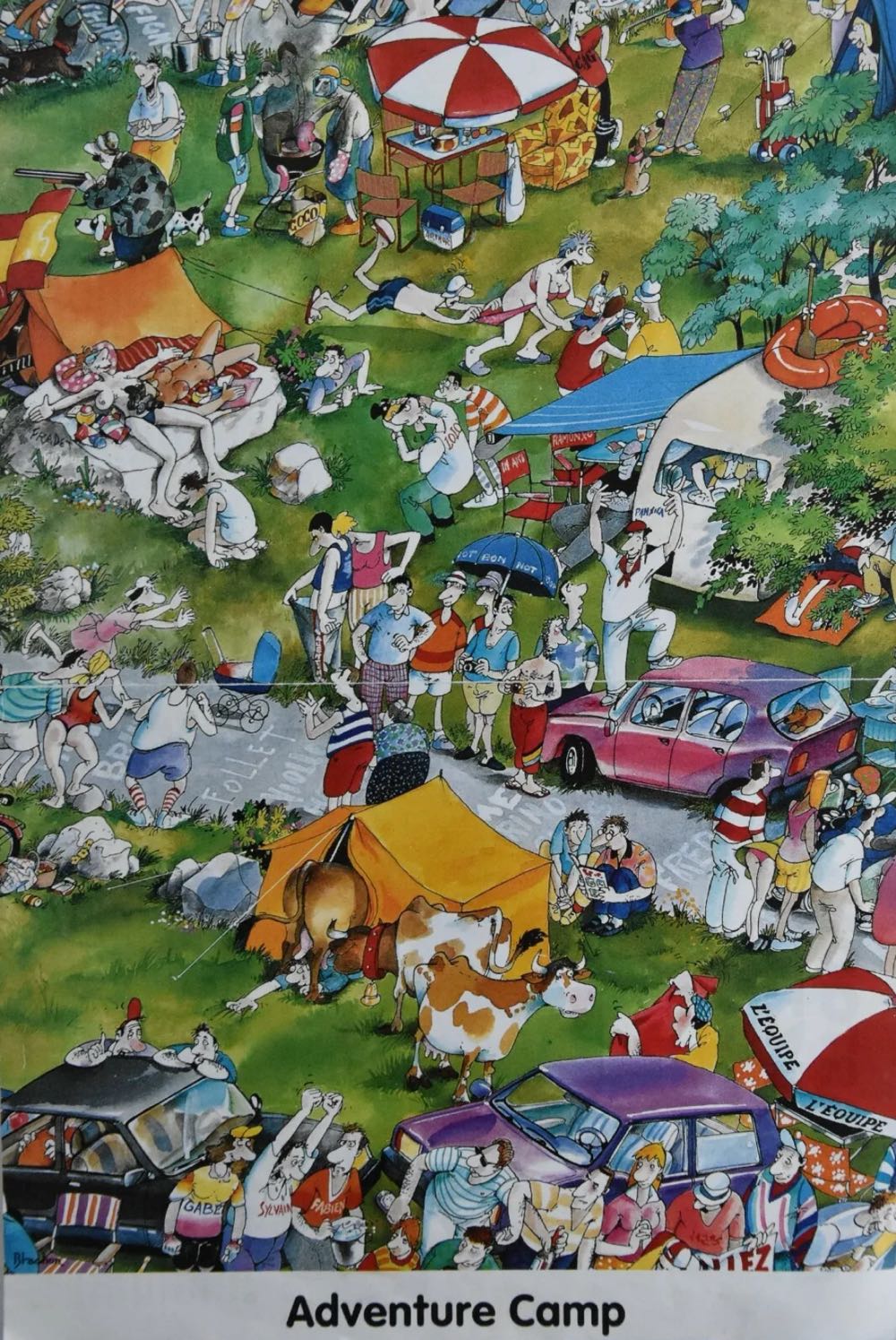 Adventure Camp Karli Burns - Heye Puzzle puzzle collectible [Barcode 4001689085032] - Main Image 2