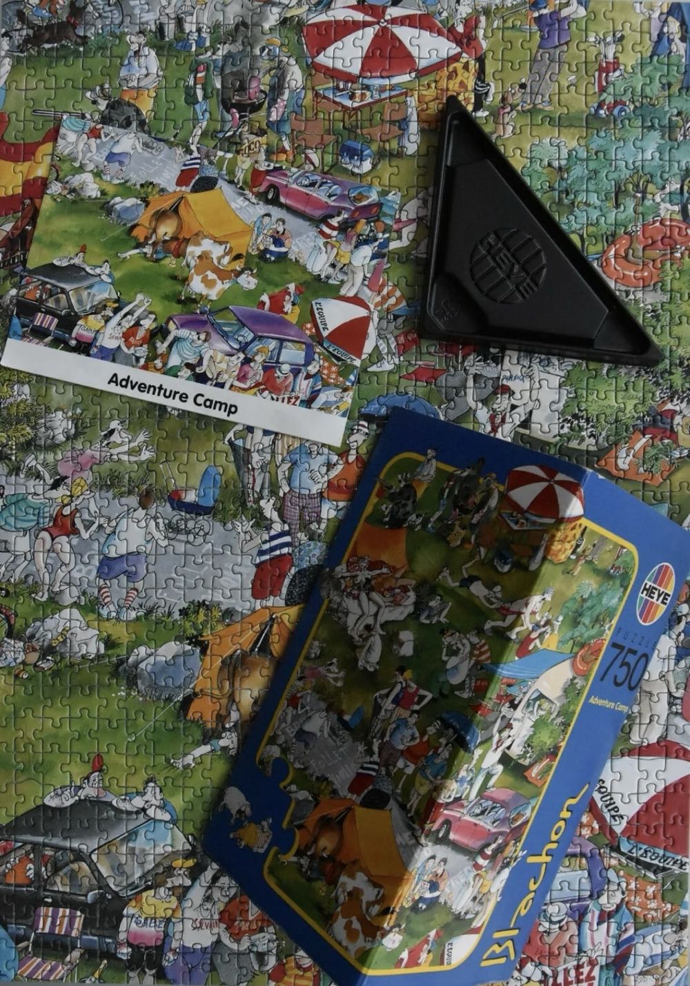 Adventure Camp Karli Burns - Heye Puzzle puzzle collectible [Barcode 4001689085032] - Main Image 4