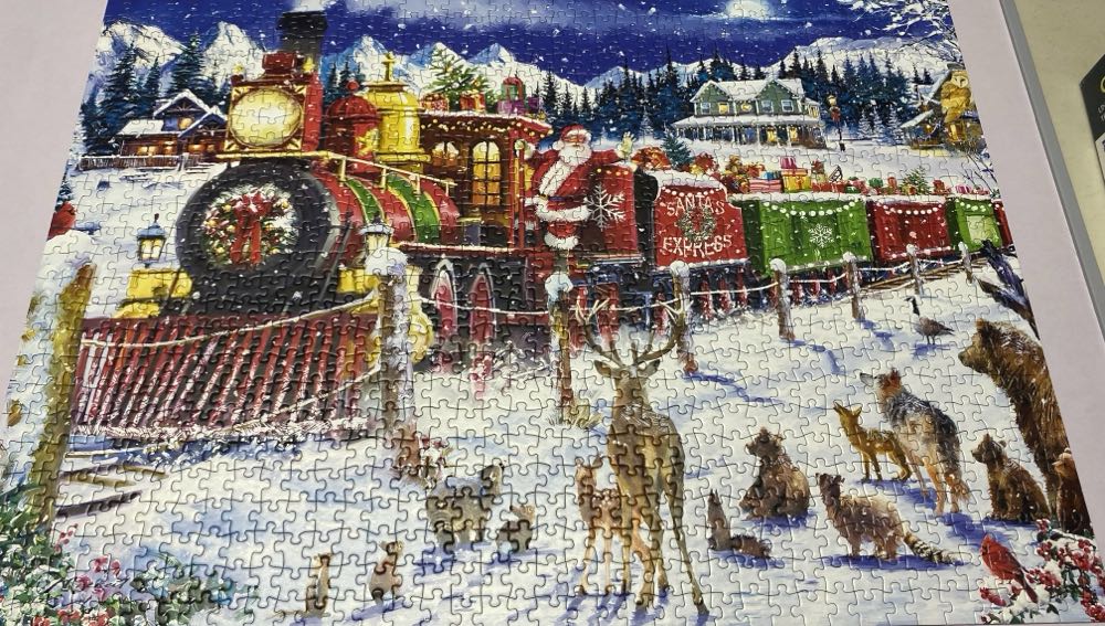 Santa’s Express - Trefl Prime puzzle collectible [Barcode 5900511107555] - Main Image 2