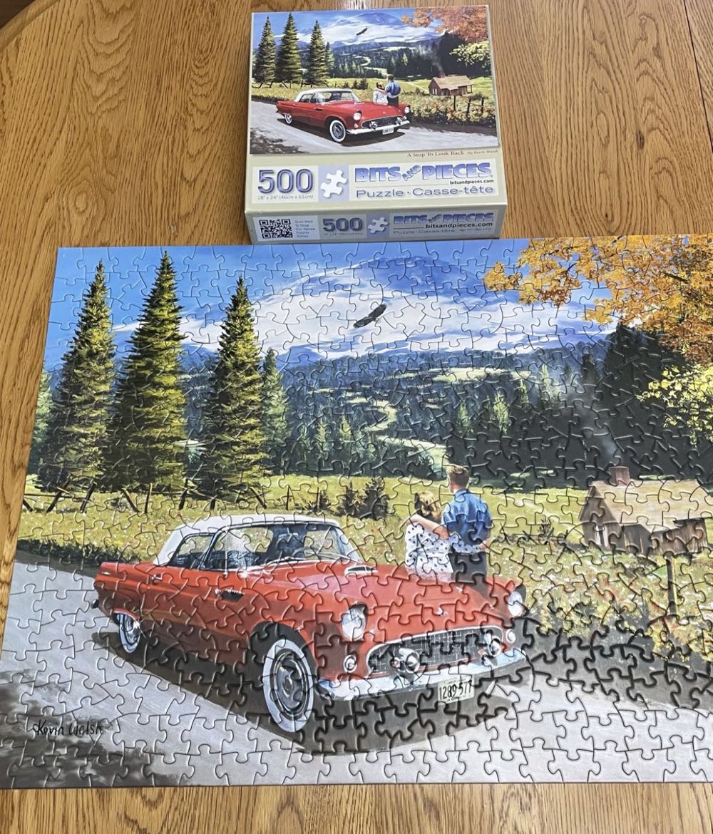 A Stop To Look Back - Bits & Pieces puzzle collectible [Barcode 192949048509] - Main Image 2