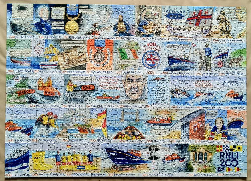 RNLI Heritage Timeline - Gibsons puzzle collectible [Barcode 5012269071351] - Main Image 3
